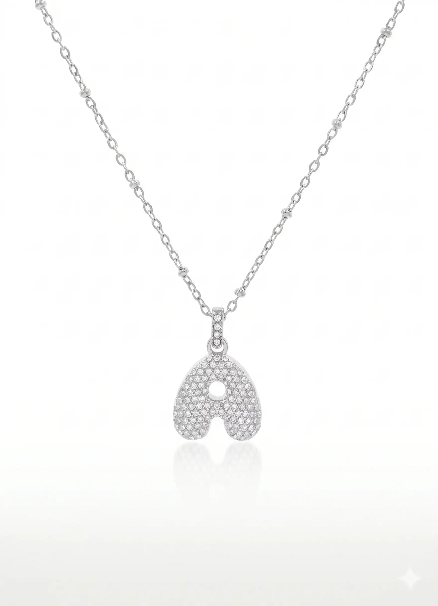 Collana Letterine Grandi Argento
