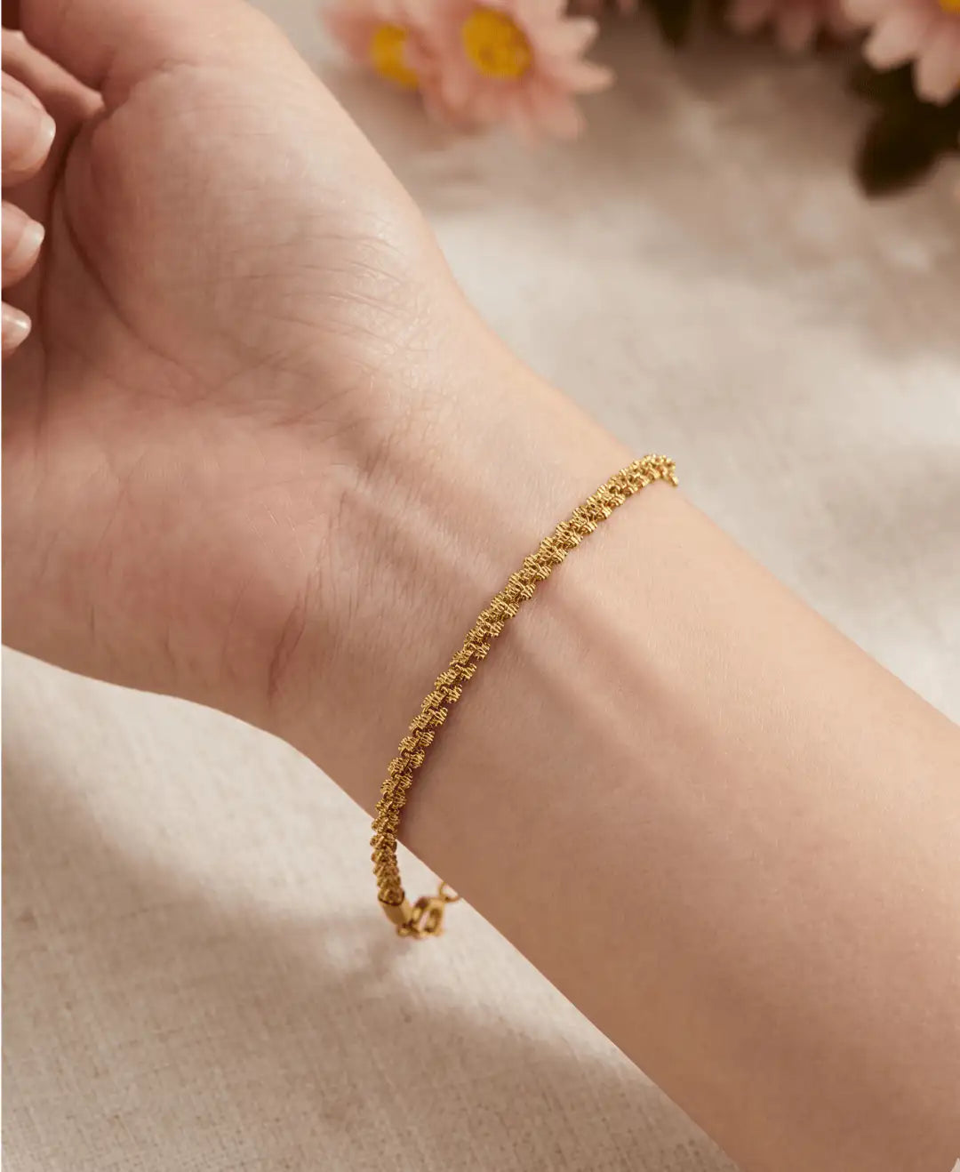 Bracciale Catena Intrecciata