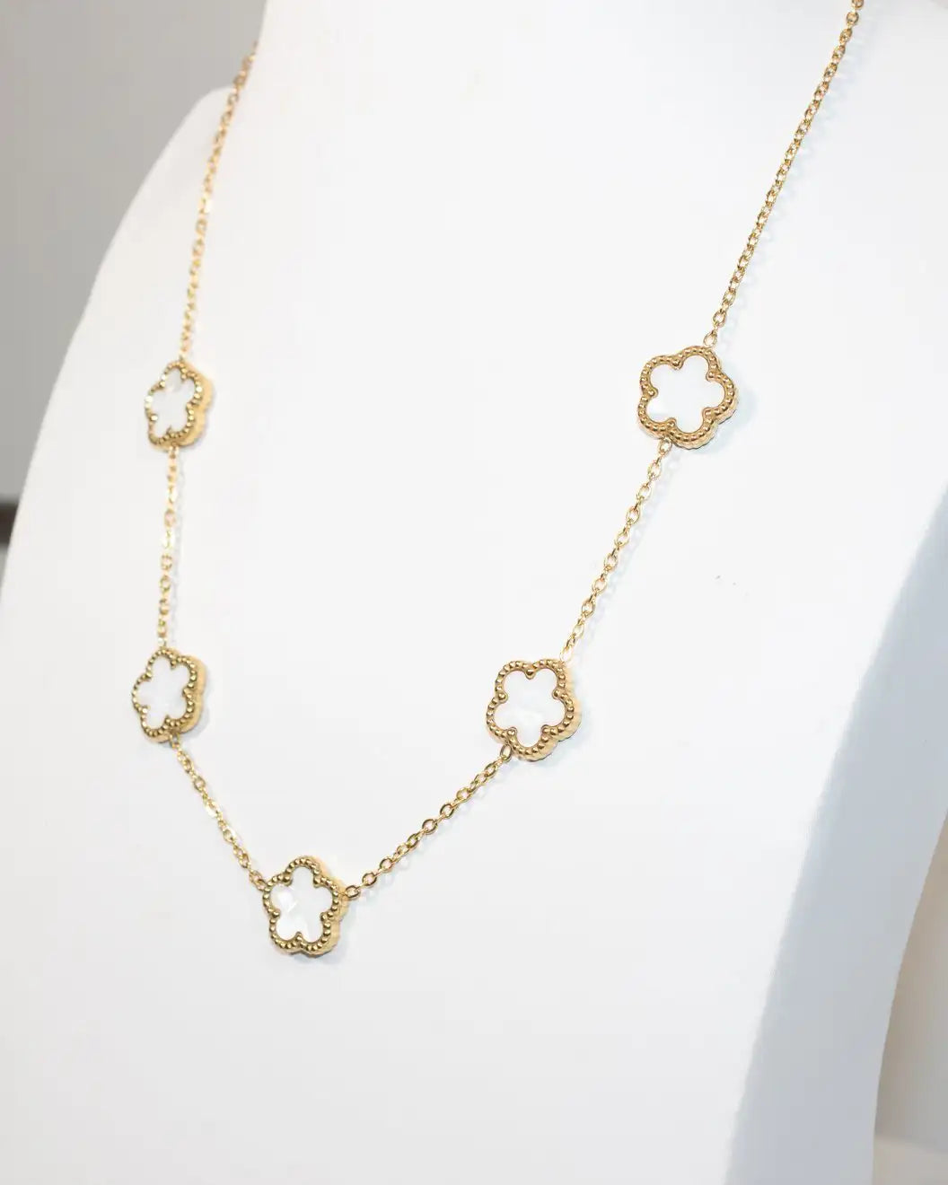 Collana (oro) fiori
