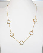 Collana (oro) fiori