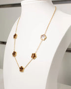 Collana (oro) fiori