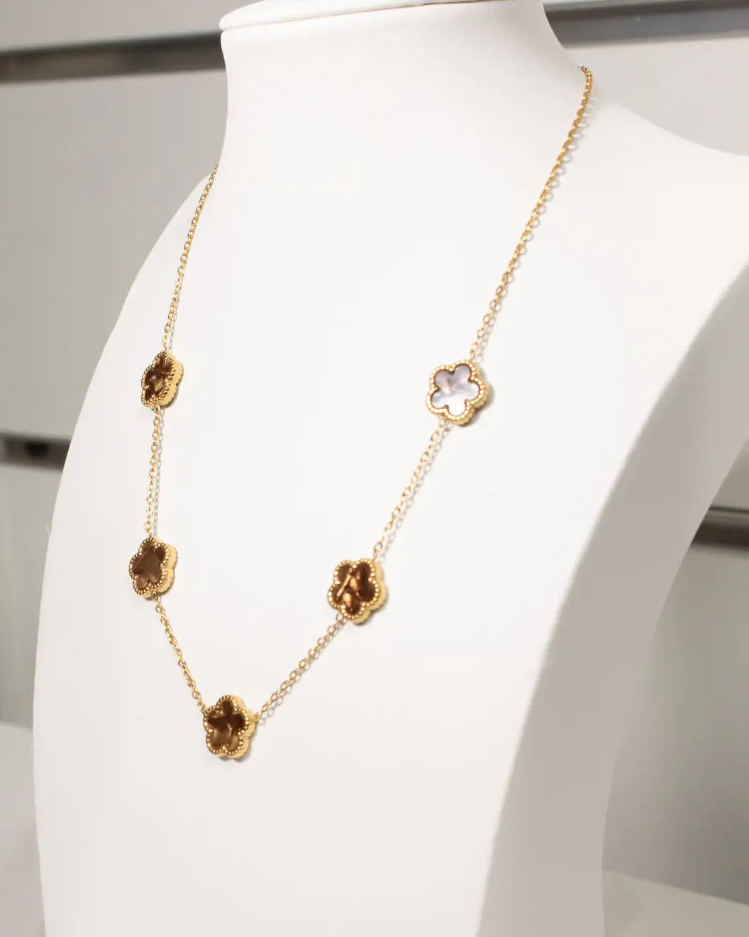 Collana (oro) fiori