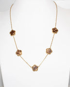 Collana (oro) fiori