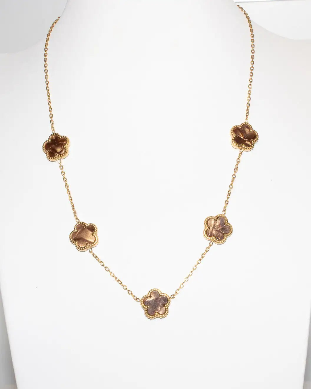 Collana (oro) fiori