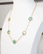 Collana (oro) fiori