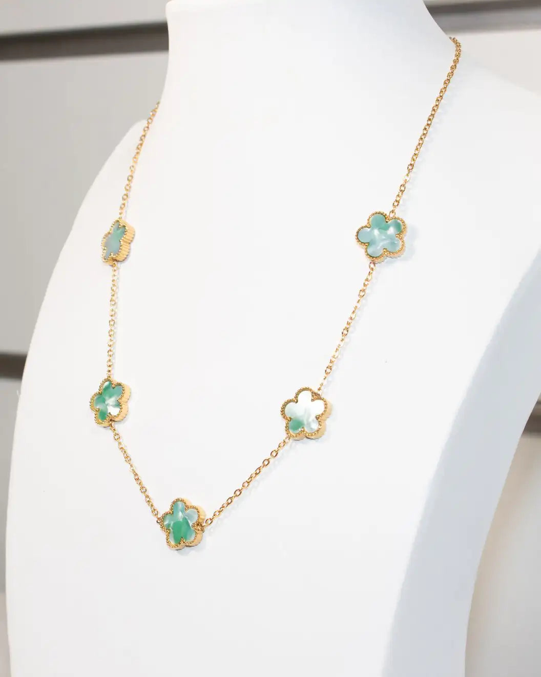 Collana (oro) fiori