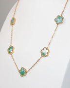 Collana (oro) fiori