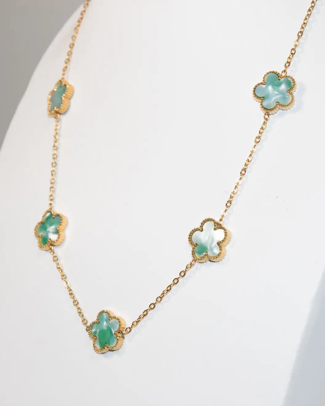 Collana (oro) fiori