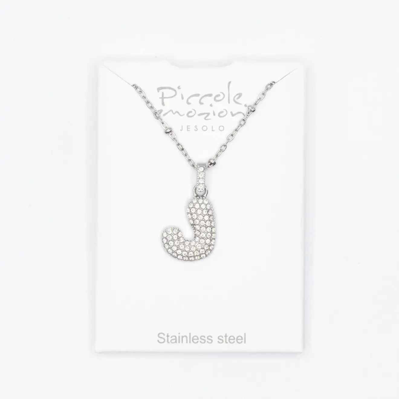 Collana Letterine Grandi Argento