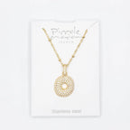 Collana Letterine Grandi Oro