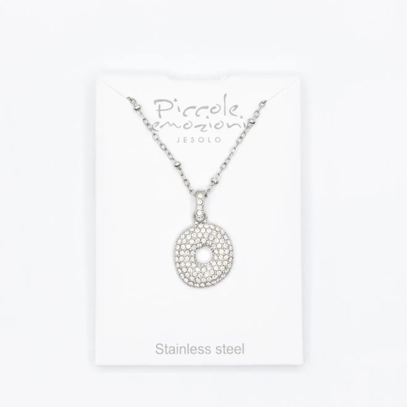 Collana Letterine Grandi Argento
