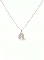 Collana Letterine Grandi Oro