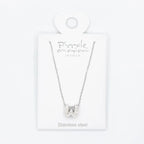 Collana Letterine Piccole Argento