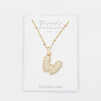 Collana Letterine Grandi Oro