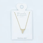 Collana Letterine Piccole Oro