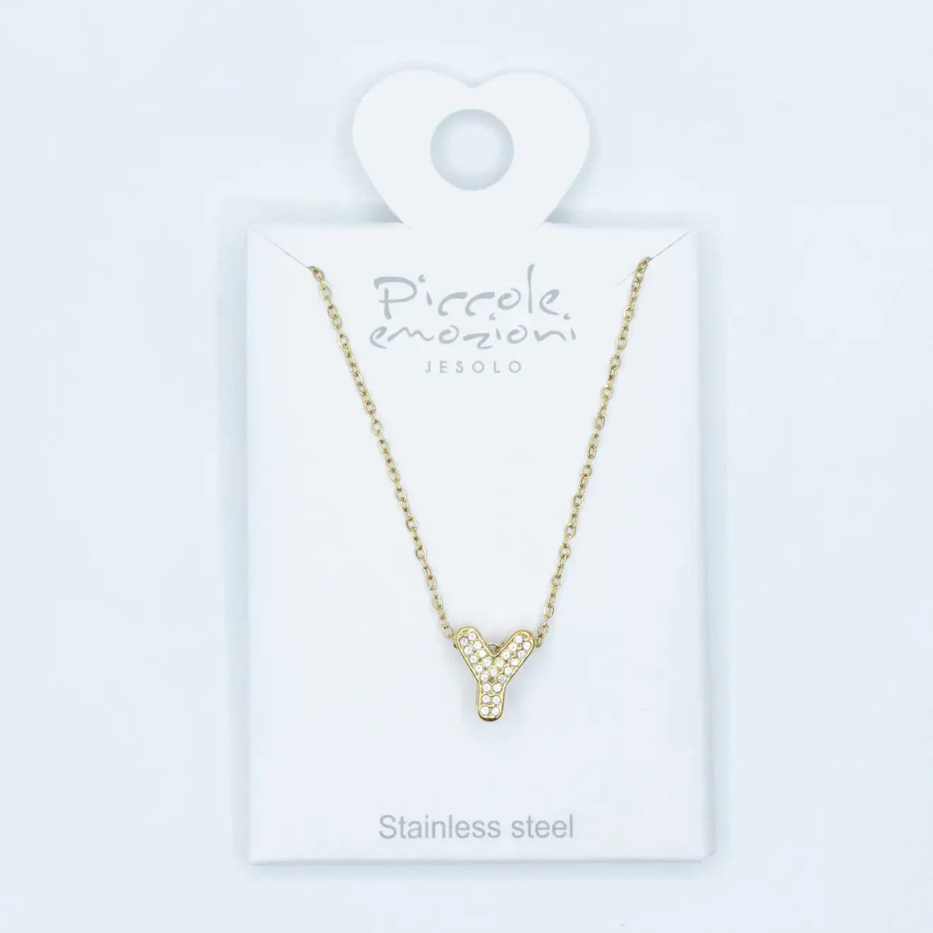 Collana Letterine Piccole Oro