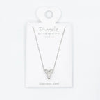 Collana Letterine Piccole Argento
