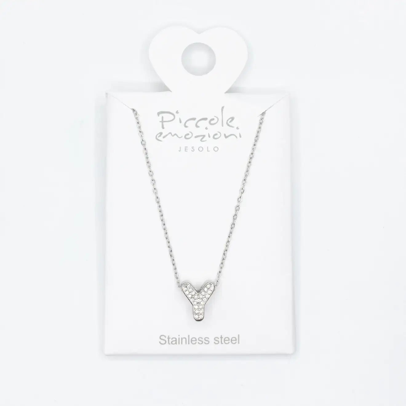 Collana Letterine Piccole Argento