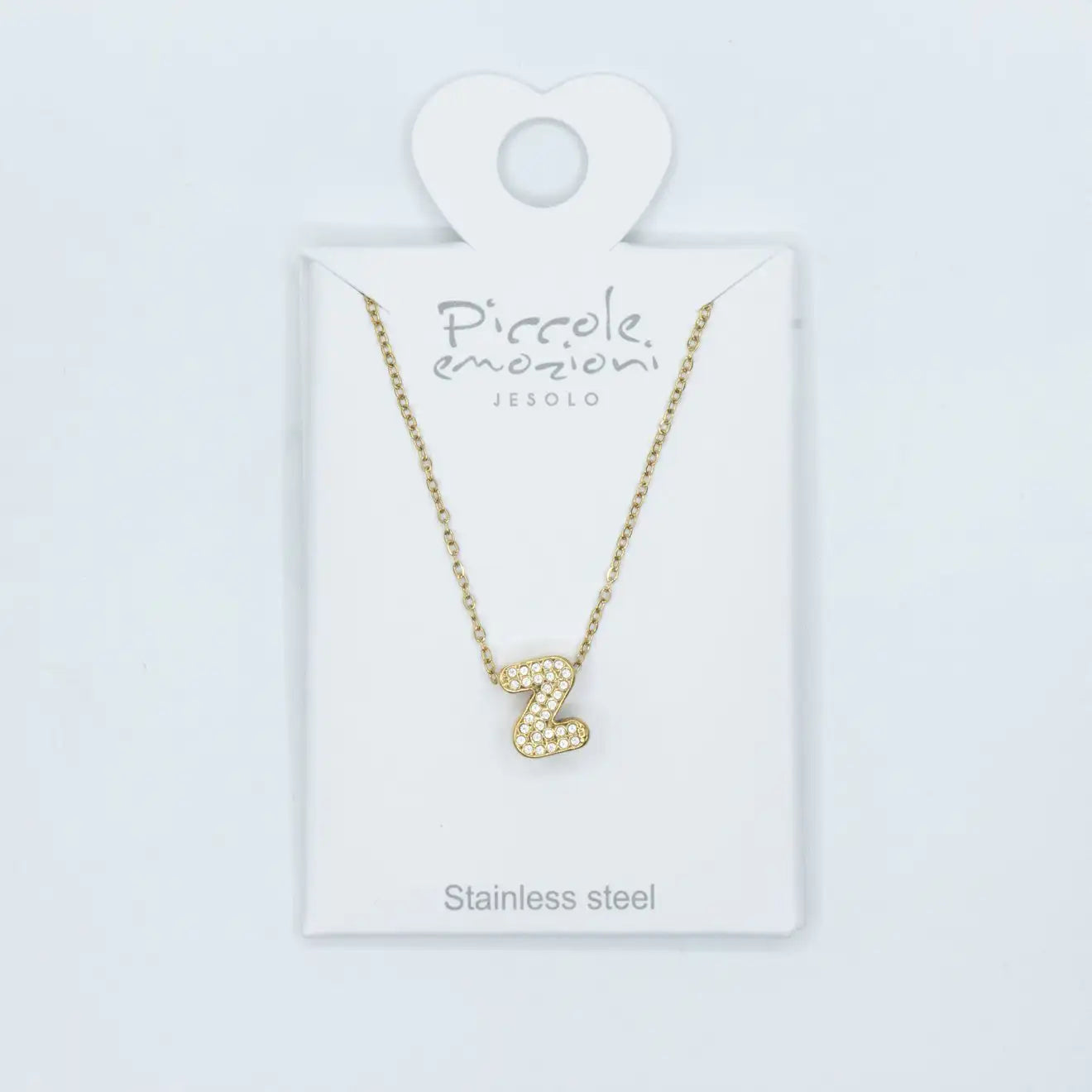 Collana Letterine Piccole Oro