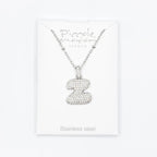 Collana Letterine Grandi Argento