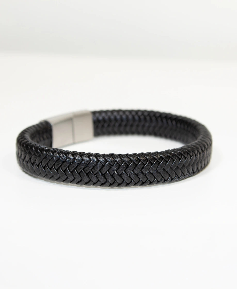 Bracciale intrecciato spesso