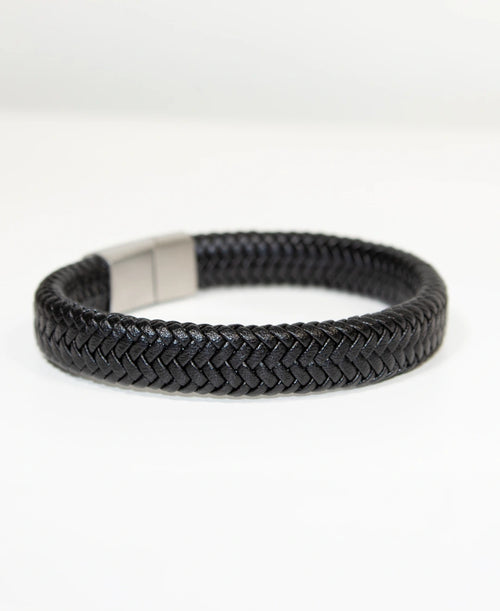 Bracciale intrecciato spesso