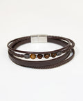 Bracciale stock simil cuoio