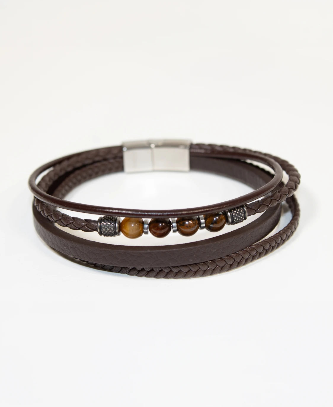 Bracciale stock simil cuoio