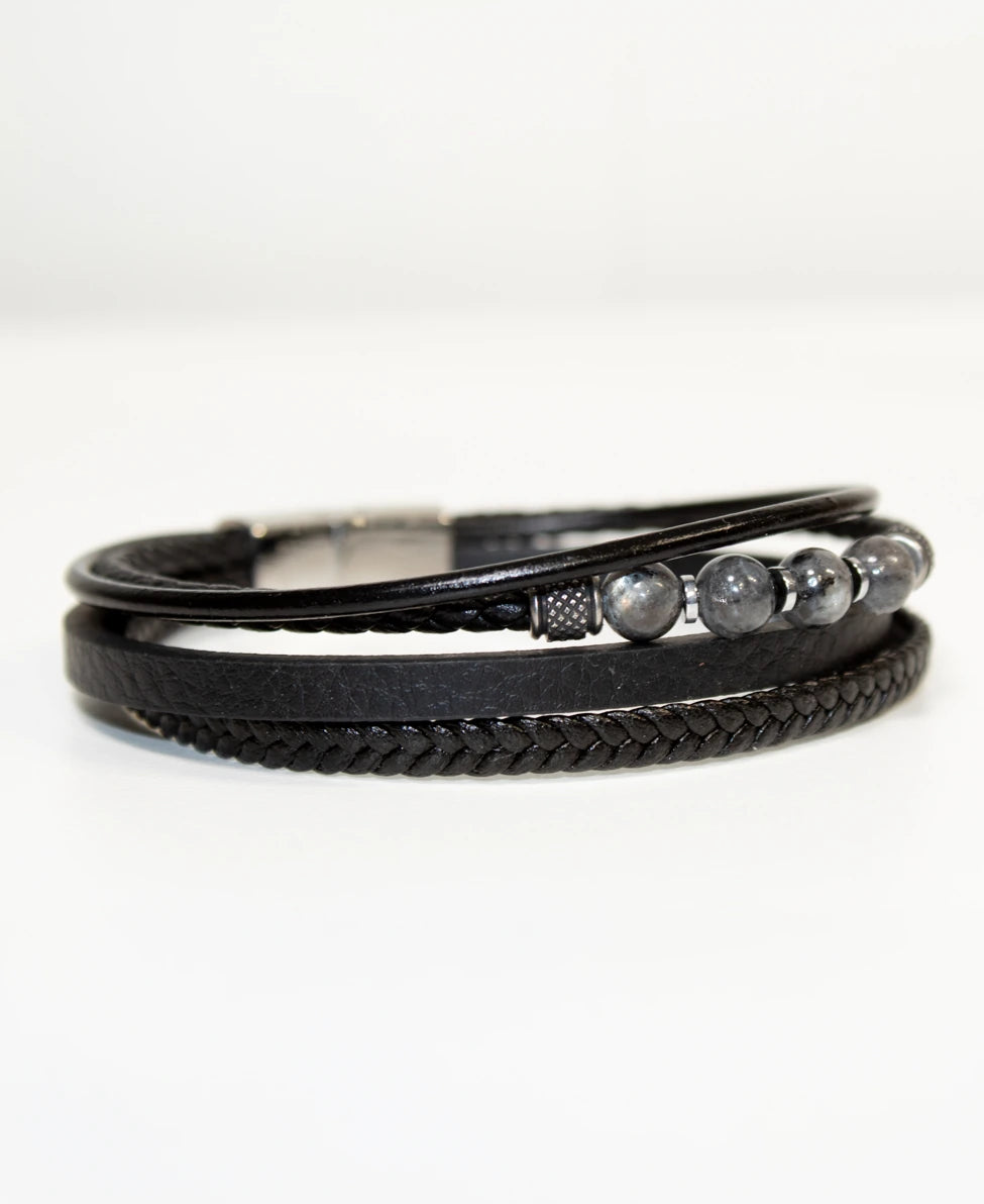 Bracciale stock simil cuoio