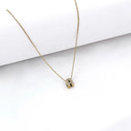 Collana Letterine Piccole Oro