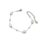 Bracciale Perle Lunghe e Pallini