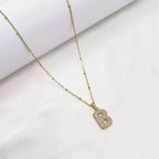 Collana Letterine Grandi Oro