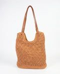 Borsa uncinetto manico similpelle