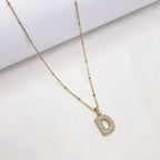 Collana Letterine Grandi Oro