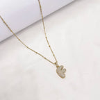 Collana Letterine Grandi Oro