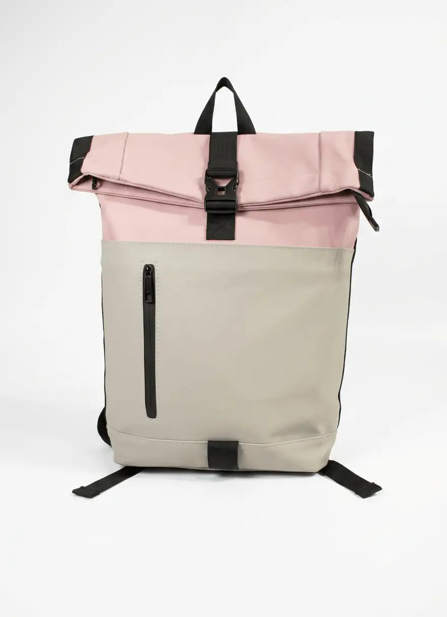 Zaino bicolore in nylon