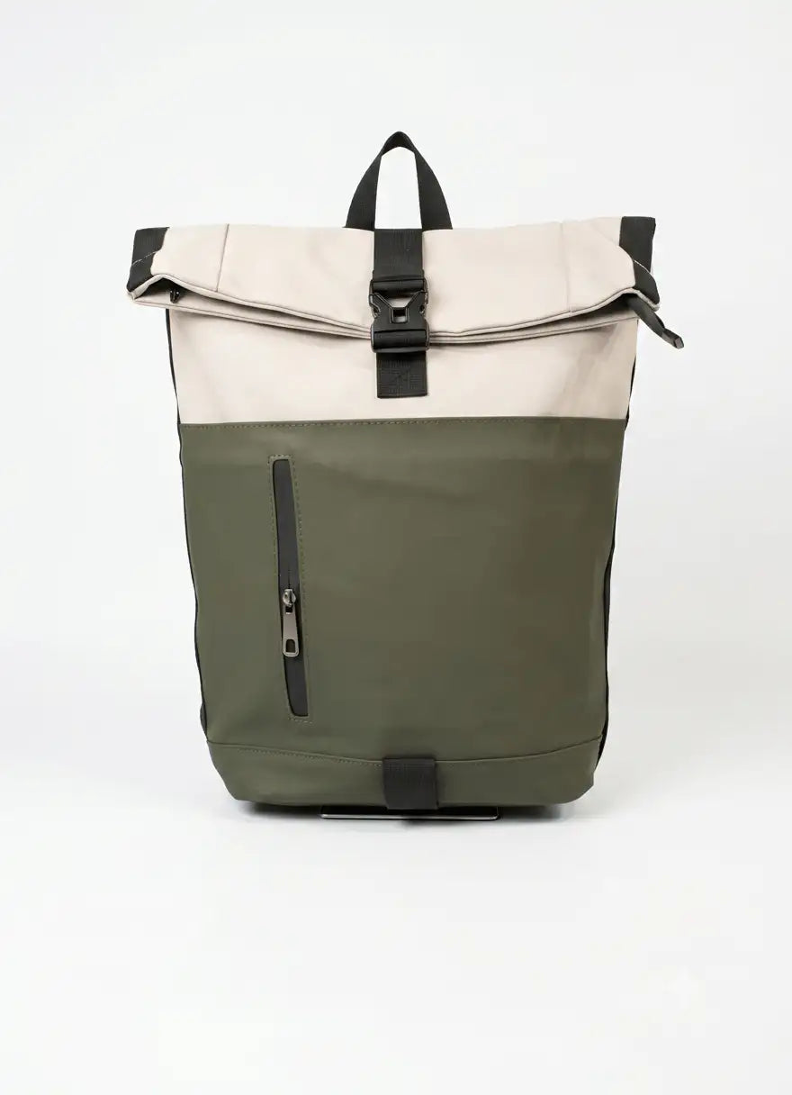 Zaino bicolore in nylon