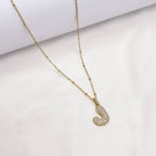 Collana Letterine Grandi Oro
