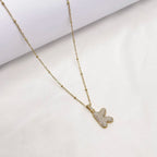 Collana Letterine Grandi Oro