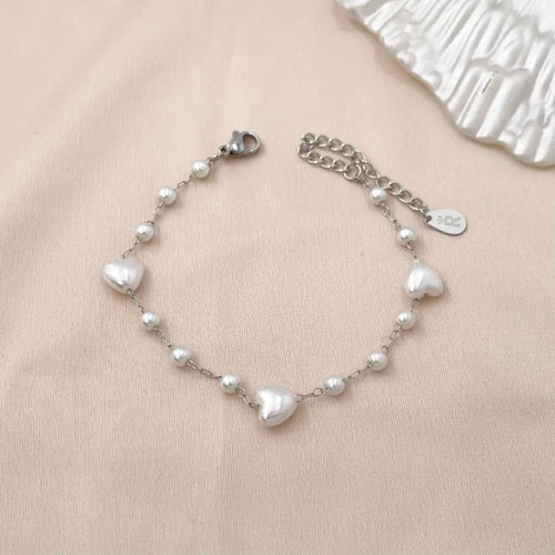 Bracciale Perle con Cuore