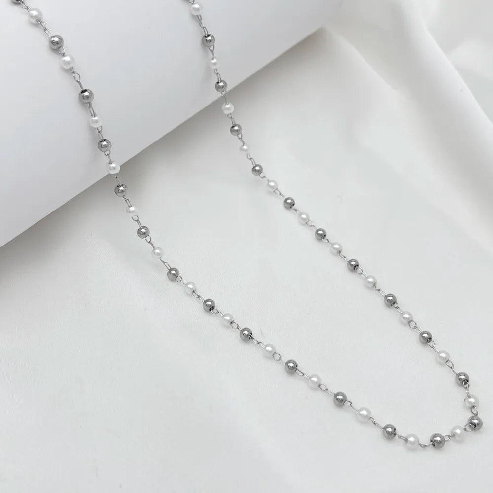 Collana Perle e Pallini