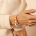 Bracciale Perle e Pallini Grande Elastico