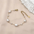 Bracciale Perle Lunghe e Pallini
