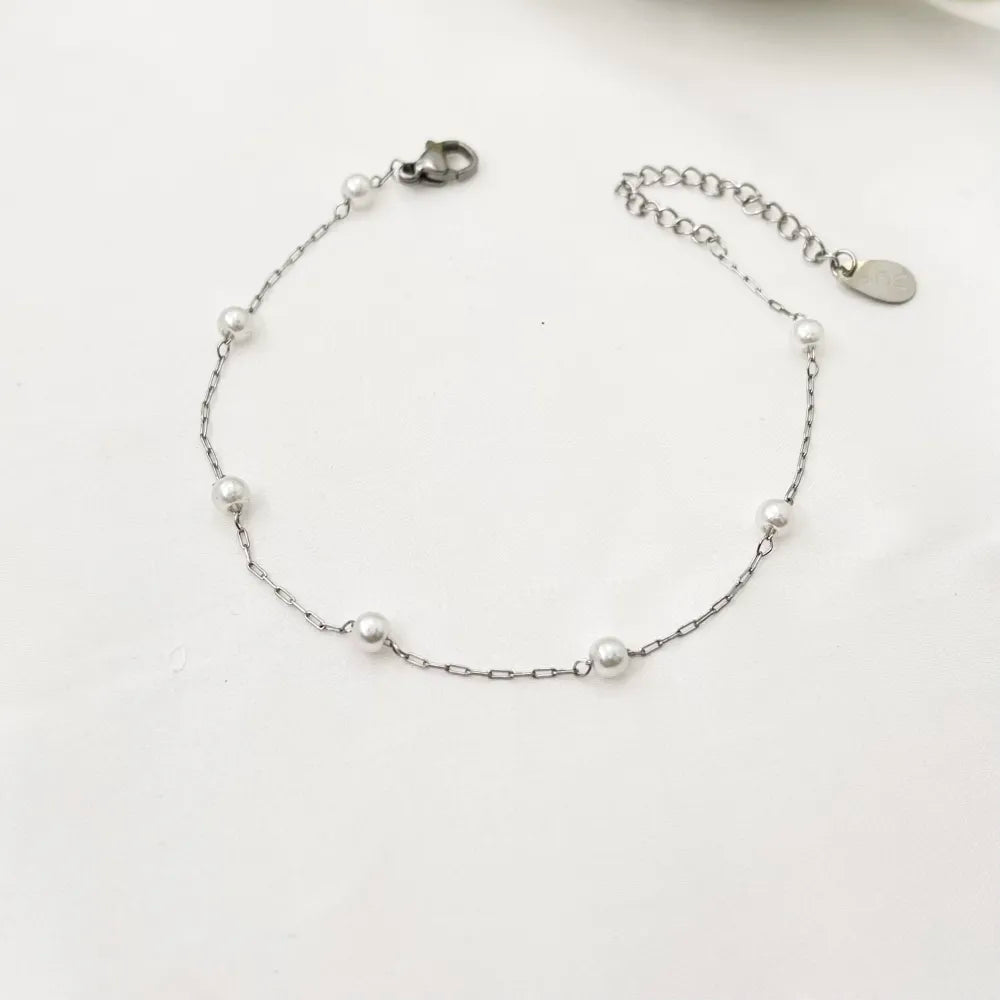 Bracciale Perle Distanziate