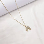Collana Letterine Grandi Oro