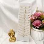Collane letterine cuore oro