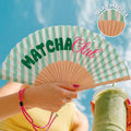 Ventaglio “Matcha club”