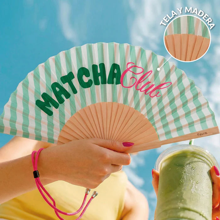 Ventaglio “Matcha club”