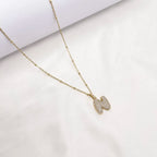 Collana Letterine Grandi Oro