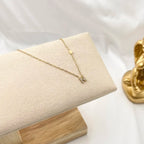 Collane letterine cuore oro